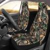 Camouflage Hunting Forest Print Front Car Seat Covers Car Seat Protector for Men Women Car Accessories Auto Seat Covers Set of 2
