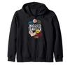 World Traveler Passport Stamp Zip Hoodie