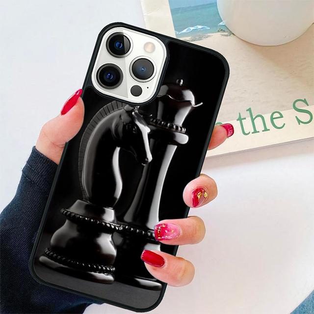 Schachbrett Muster Handyhülle Cover Für iPhone 17 Air 15 16 14 13 12 Pro Max 11 Pro Max Plus Hülle Shell
