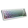 eElement Wireless Mechanical Silver English 68 Gaming Connection Compact Soundproofing Gasket Structure RGB Full Compatible with Z-68 Keyboard,