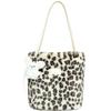 Winter New Cute Candy Colored Plush Bag for Women, Hand-held Armpit Bag, Large Capacity Single Shoulder Bucket Bag