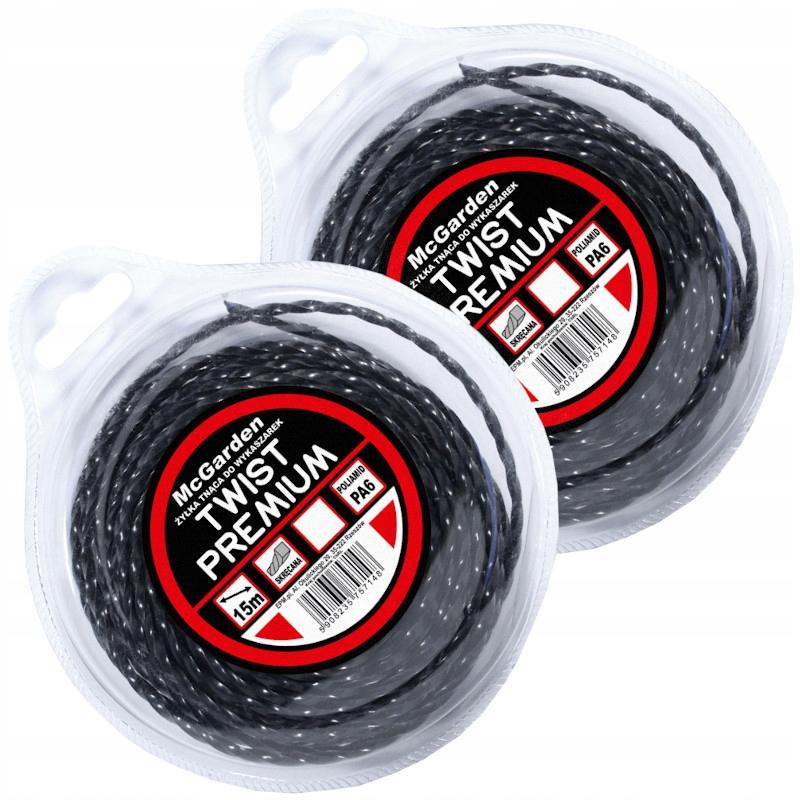 Twist Premium Brushcutter Line 2.0mm 15M