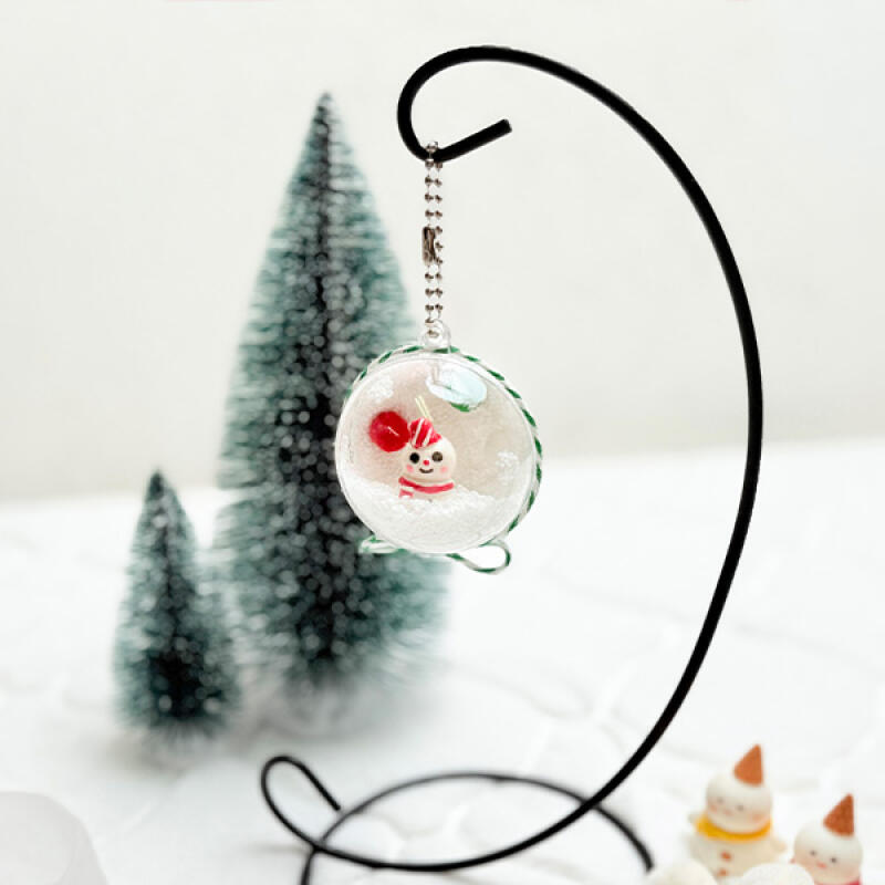 Snow Dome Christmas Keychain Making - 1-person Set