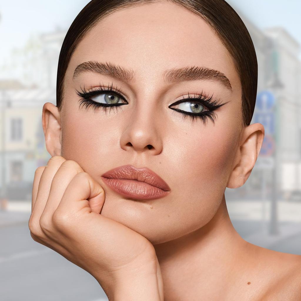 Boobeen Liquid Eyeliner and Mascara Set: Black Eyeliner, Waterproof Flash Mascara for Volume & Length, for Deep, Glamorous Eye Makeup