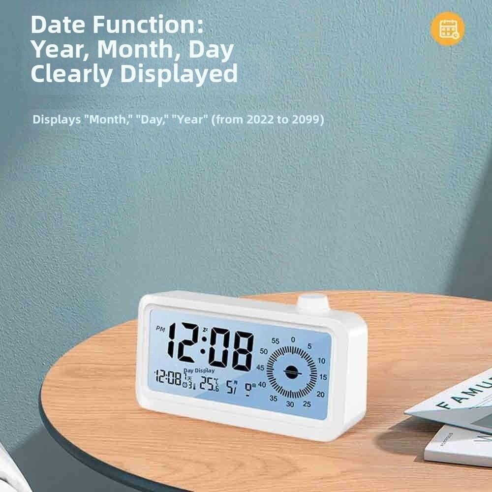 Rechargeable Alarm Clock Multifunctional Countdown Timer Visual Digital Timer  Learning