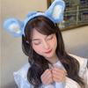 Plush Hair Hoop Fluffy Koala Ears Theme Party Performance Headdress Washing Face Headband Cosplay Hair Accessories