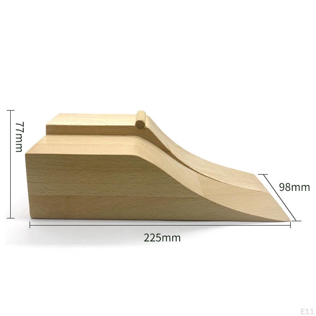 Wooden Fingerboard Ramp Accessories Ornament Multifunctional Professional Grade Improve Creativity