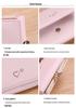 Korean Style Mini Tri-Fold Coin Purse: Fashionable Dual-Use Card Holder & Wallet for Female Students