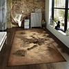 Resident Evil Character Rug, Tribute To Classic Game Suitable for Use As an Anti-slip Game Mat for Living Room and Bedroom Sofas