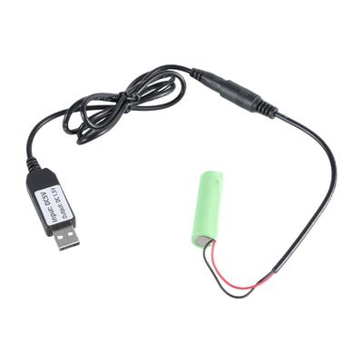 USB 5V2A To 1.5V Dummy Battery Power Cable for AA LR6 Battery Eliminators for Electronic Toy Clocks Thermometers