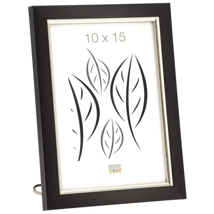 Photo Frame - Deknudt - S46a - Silver - 20x30 Cm - Resin - Contemporary Design