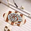 Cartoon Dirt Resistant Pvc Silk Ring Door Mats Hallway Doorway Foot Dust Removal Easy Clean Wear-Resistant Anti-Slip Floor Mat