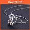 Stylish Love Heart Pendant Necklace For Women With Alloy Material And Elegant Design For Fashion Lovers