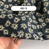 145x50/100cm Cotton Linen Small Floral Printed Fabric For Women's Clothing, Decorative Fabric DIY Handmade Sewing Cloth TJ20270