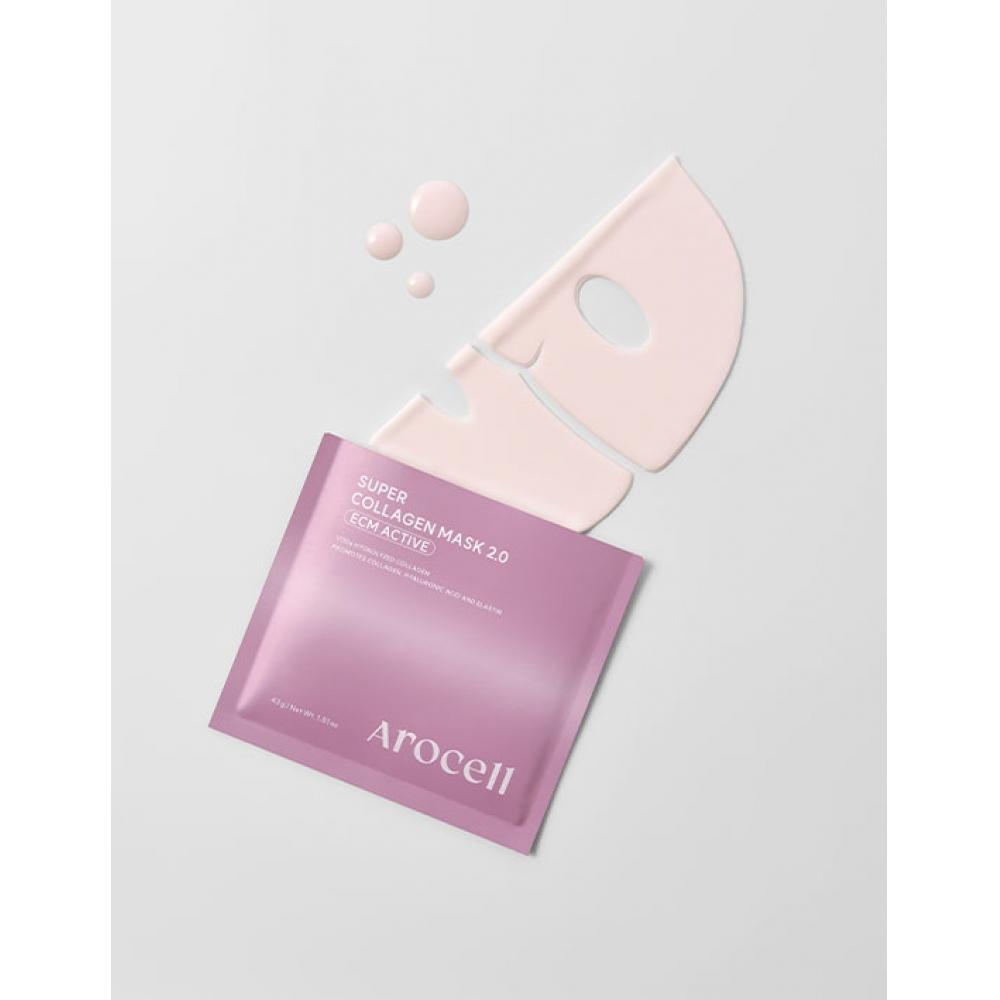 Arocell Super Kollagen Maske 2.0 Ecm Aktiv 1 Blatt