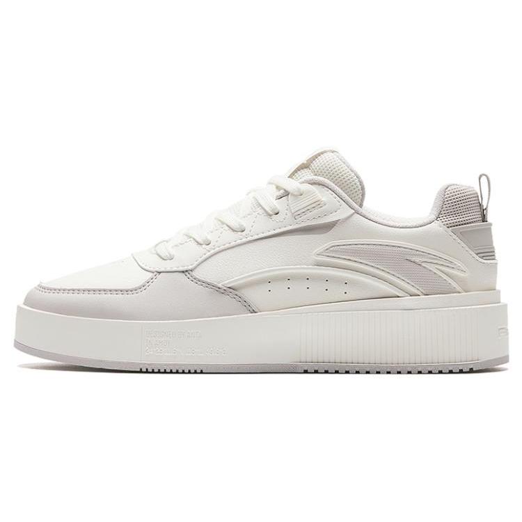 

Anta Milk Cap 2 Support Low top Skateboard Shoes Women s White 922348080-2 36.5
