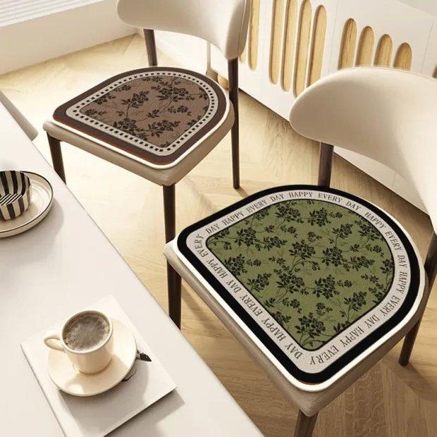 Chair French Nonslip Retro Highend Cushion For All Seasons