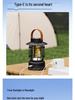 Solar-Powered Multi-Function Camping Lantern | Portable Outdoor Tent & Road Light, Kerosene Lamp-Style