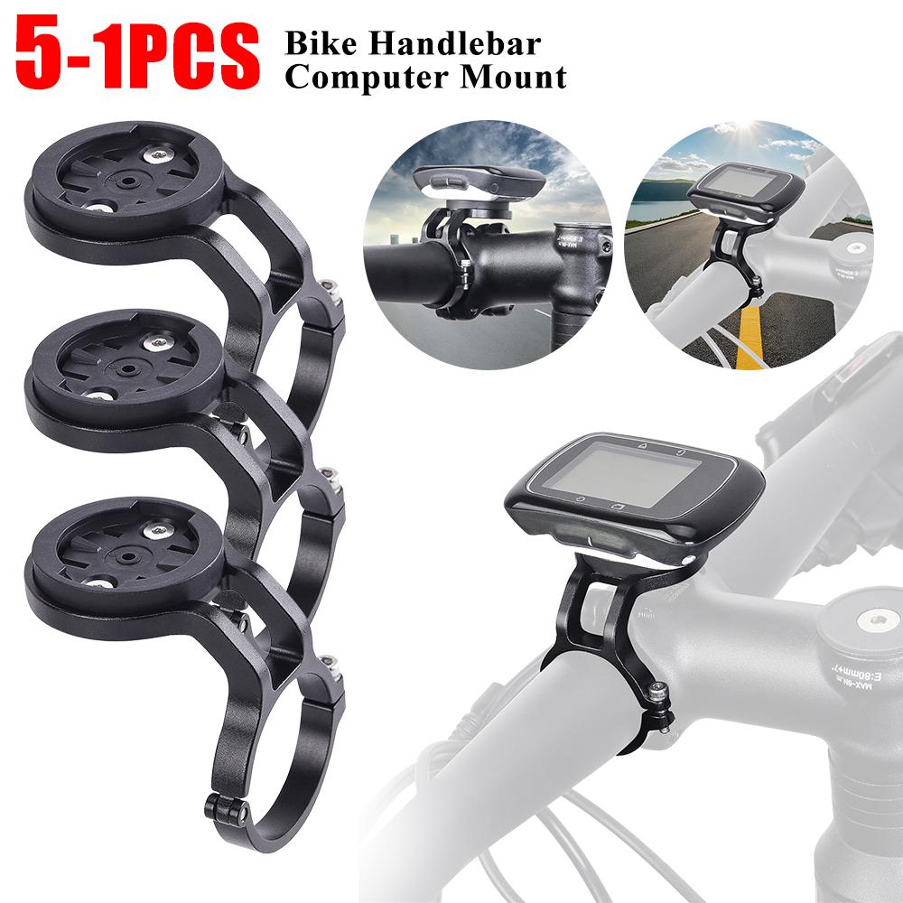 Bike Handlebar Computer Holder Aluminum Alloy Road Bike Code Meter Fixing Base Lightweight for Garmin/Wahoo/Bryton/XOSS/IGPSPORT