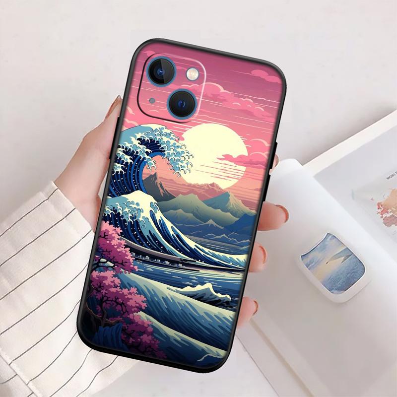 BH25 Great Wave Off Kanagawa New High-End Shell Phone Case for Redmi Note 8 9 Pro Max 9S 9T 9C NFC 8T 8A 10A A4