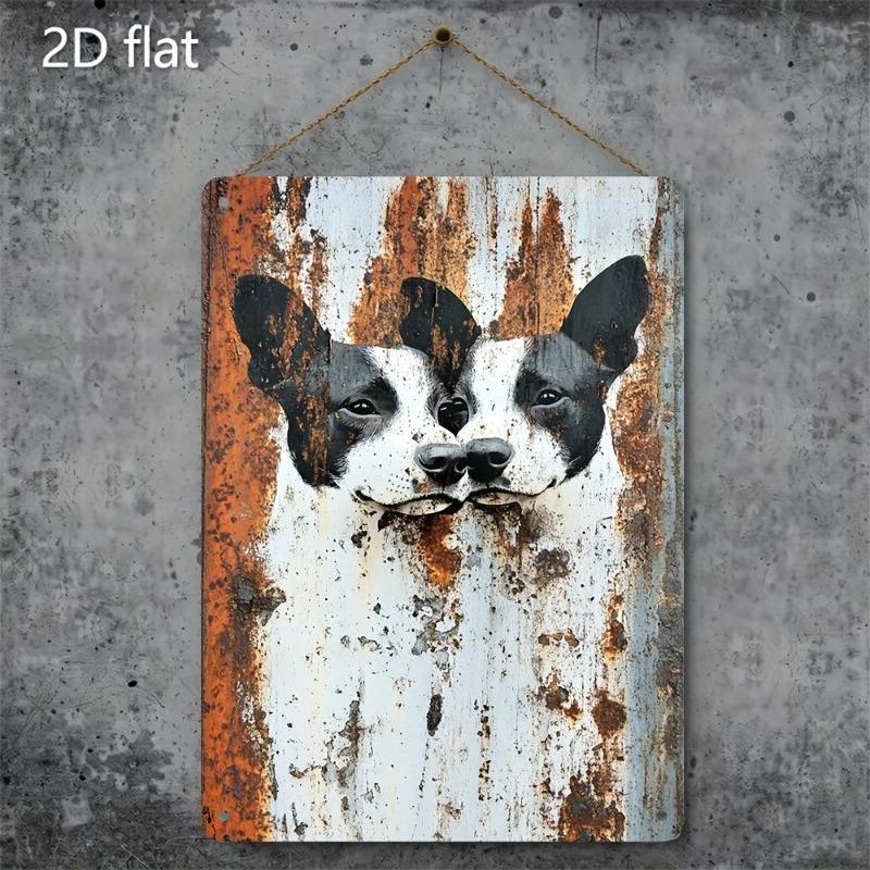 Retro Metal Paintings, Furniture, Living Room Decoration 20x30cm