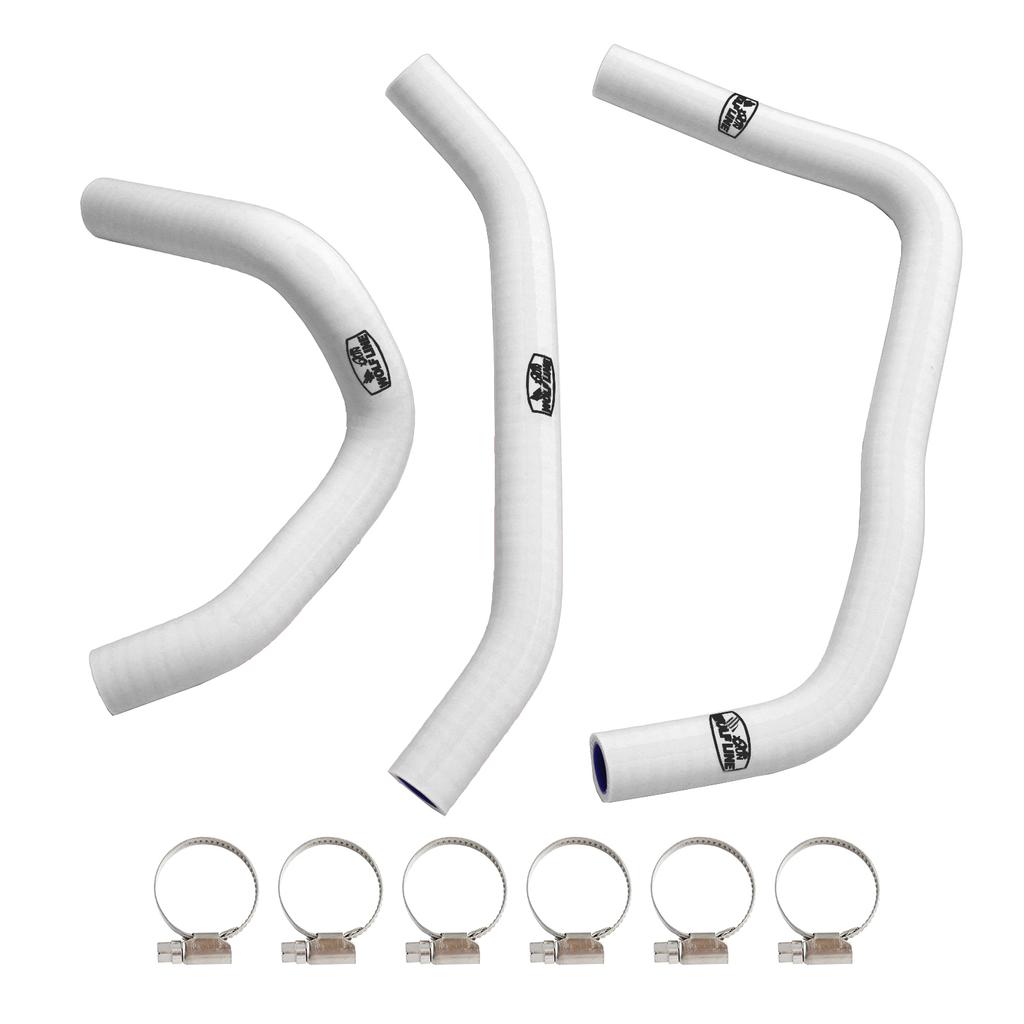 Silikon-Kühlerschlauch-Kit Für Kawasaki ZX4R ZX-4RR 2023-2024 Weiß
