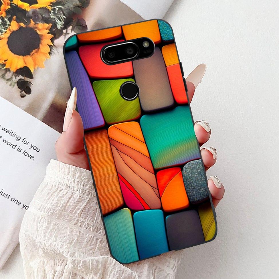 

For LG V30 2017 Case Cover Luxury Butterfly Love Fashion Flowers Cool Lion Cute Painted Soft Phone Case For LG H930 US998 LG V30 2017