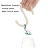 Multifunctional Bendable Hanging Hooks,Flexible S Hook Hanger for Closet, Kitchen, Cupboard Lock and Phone Stand