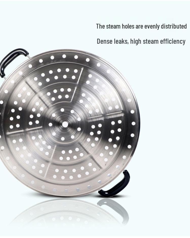 Thickened Stainless Steel Steamer Rack for Wok and Electric Pots