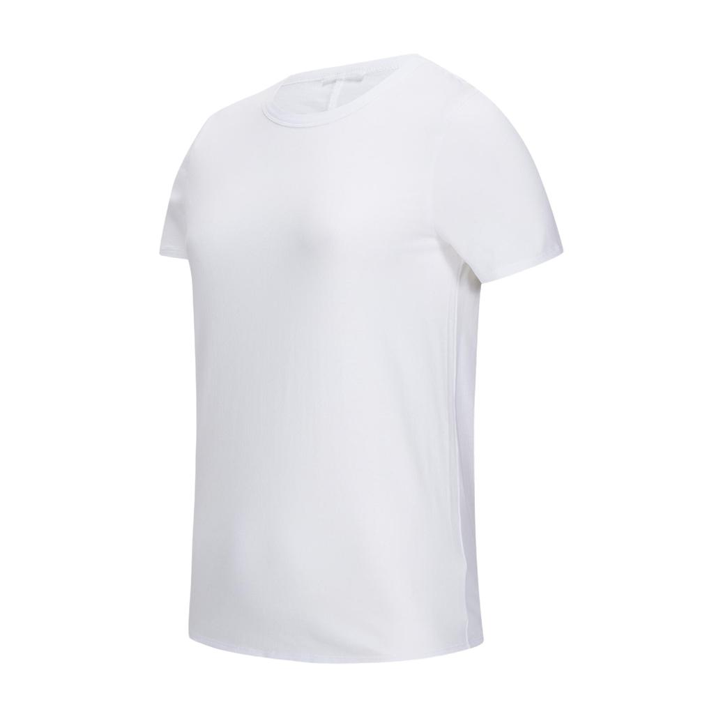 Decathlon Solid Fitness Cotton Other T-Shirts Women's Snow White
