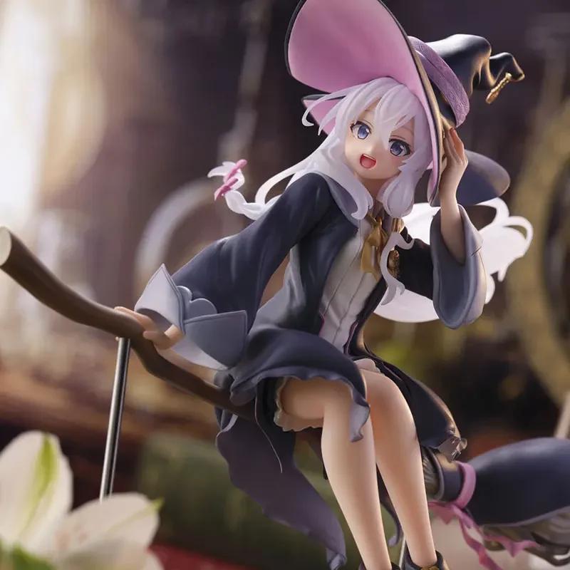 Anime Wandering Witch: Elaina's Journey Flying Witch Broom Elaina 20cm Anime Character Action Figure Collectible Doll Toy Present