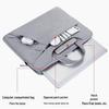 14" Shockproof Laptop Shoulder Bag with Logo, Unisex Business Briefcase