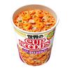 Nissin Cup Tom Yum Kung Noodles Top Three 75g X 12 Cups Noodles, Cilantro-Fragrant [World's Soups],