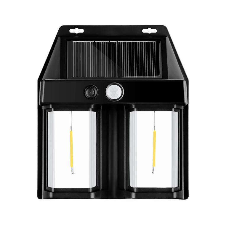 Solar Wall Lamp Waterproof Tungsten Filament Lamp Induction Lamp Household Garden Wall Light Villa Lighting Night Light Outdoor