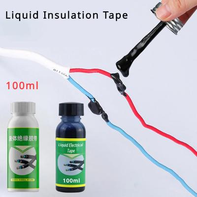 100/30 Ml Süper Güçlü Tutkal Çubukları Tüm Su Geçirmez Sıvı Elektrik Bandı Epoksi Reçine Onarım Kauçuk Tel Kablo Yapıştırıcı Boya