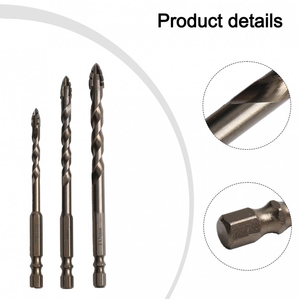 Triangle Design Drill Bits for Enhanced Stability In Glass Drilling