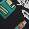 Ich bin dein Vater Shirt USB Diskette Computer Geek T-Shirts Grafik Baumwolle Streetwear Kurzarm Geburtstagsgeschenke T-Shirt
