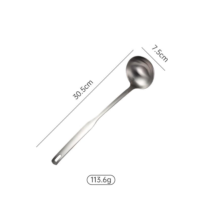 ZISIZ Stainless Steel Soup Ladle Set