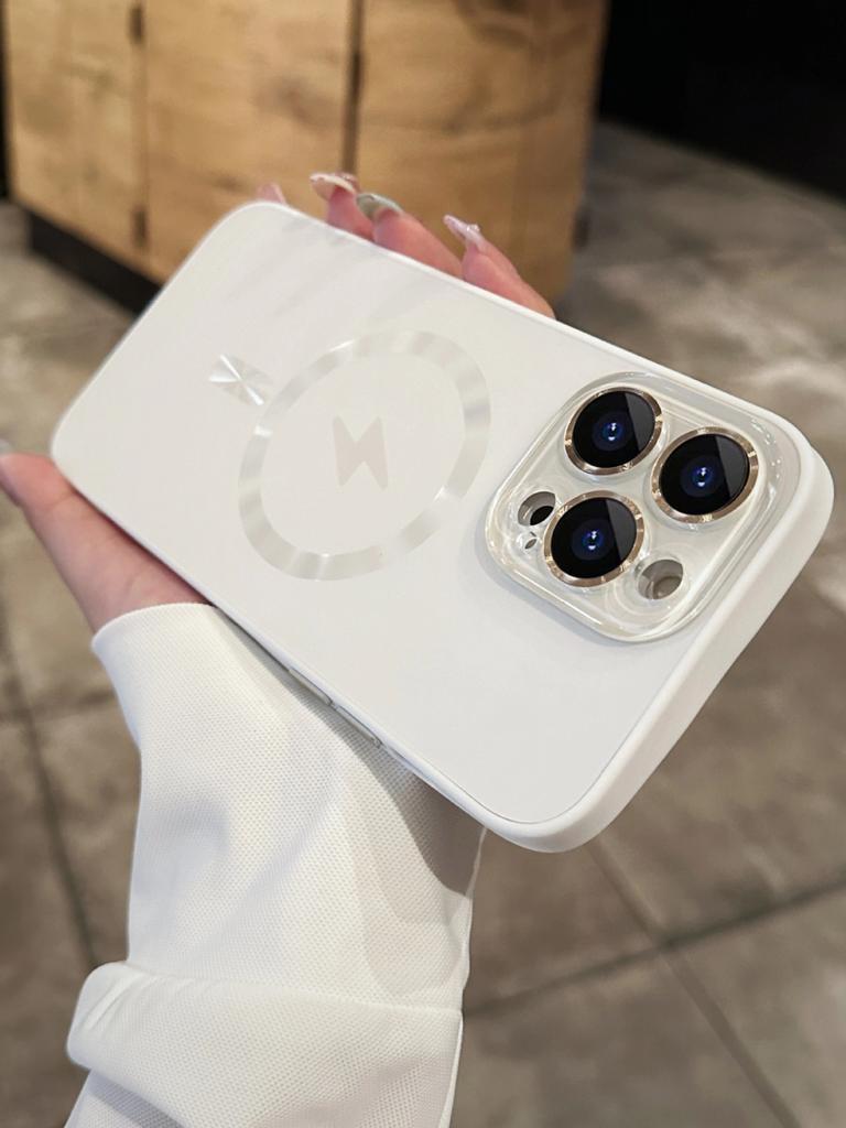 Applicable to Apple 16Promax Lightning Magnetic Mobile Phone Case All-inclusive Lens Film iPhone16 Protective Case Shockproof