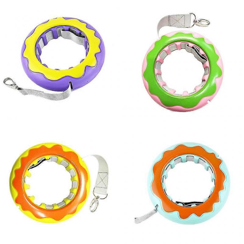Retractable Leash Automatic Extending Leash Leads Ring Hands Free For Walking Yellow