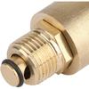 Automatic Air Vent Valve, G1/2 Brass DN15 Automatic Vent Valve for Solar Water Heater Pressure Relief Valve
