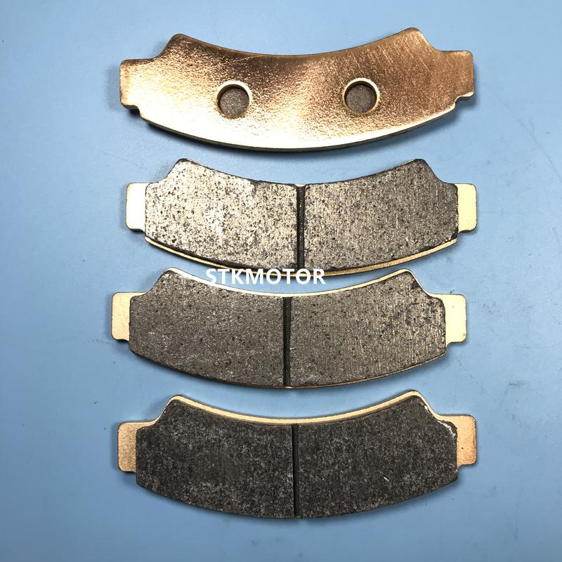 4pcs Front Brake Pads For SEGWAY Snarler AT6 L E5 Snarler AT6 S T3b Snarler AT6 L T3b Snarler AT6 S E5 A03E11120001
