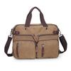Cross-Border Canvas Laptop Backpack - Large Capacity Business Travel Bag