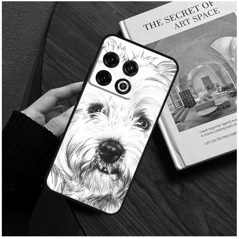 Cartoon Westie Dog For OnePlus 15 13 12 11 13T 10T 8T 10R 12R 13R Case For OnePlus Nord 5 CE 3 2 4 Lite N20 N30