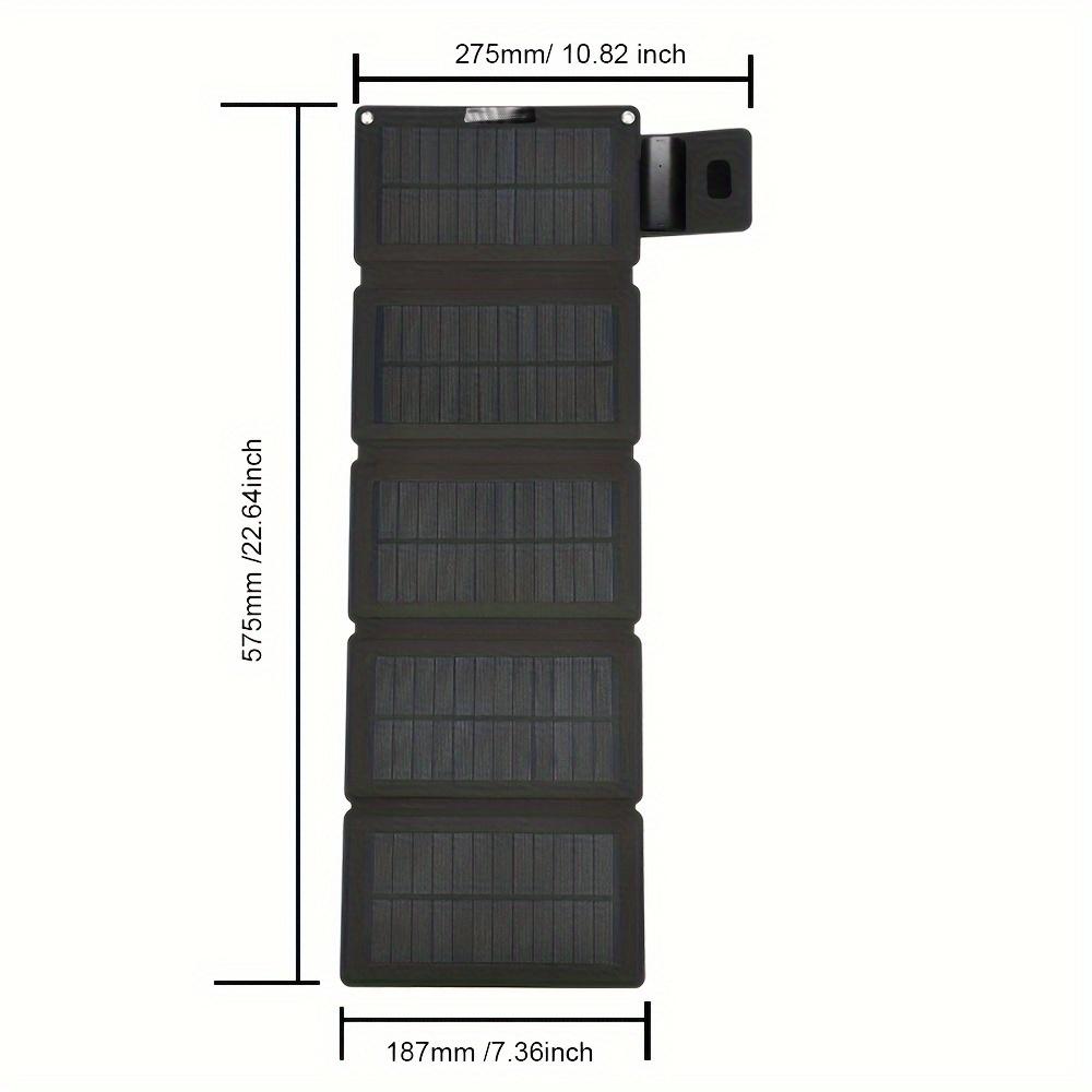 

Портативные солнечные панели, складные солнечные панели, постоянный ток, подходят для кемпинга, мобильных телефонов, планшетов