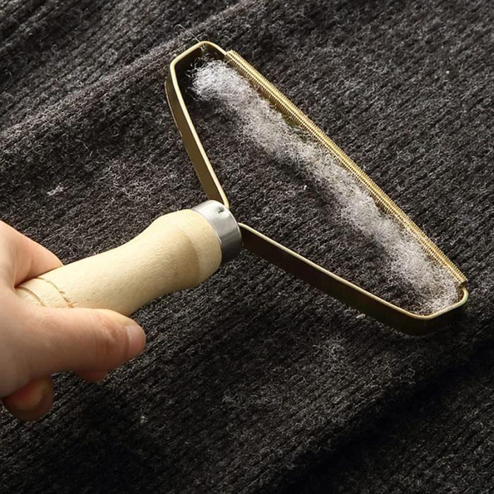 Fusselbürste - BROSSE-CARDE - 2er-Set - Naturholz - Kupfer - Wiederverwendbar