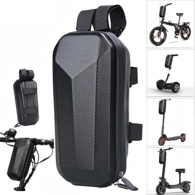 5L Big Capacity Hard Shell Electric Scooter Front Bag Waterproof Bicycle Storage Bag Portable Hanging Bag Bike Accessories