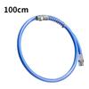 Grease Gun Hose Flexible Heavy Duty Flex Hose Explosion-Proof Spring Lube Gun Hose for Hand and Air Powered Grease Guns