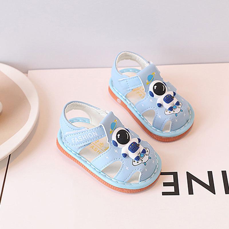 Baby Boys Girls Summer Casual Sandals With Soft Sole And Velcro Closure For Toddler Walks