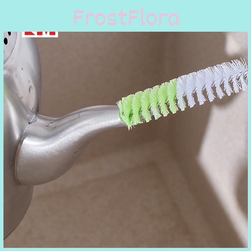 Three Piece Long Spout Brush Set For Baby Bottles And Narrow Teapots